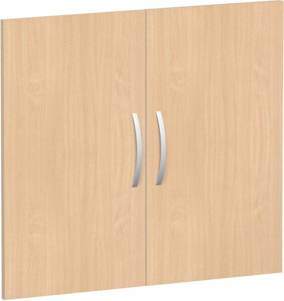 Image Flügeltürensatz 2 OH Buche für Regalbreite 80 cm, Flex