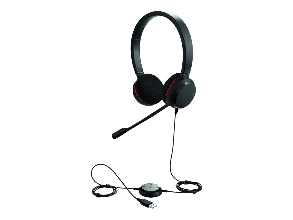 Image GN NETCOM Jabra Evolve 20 Special Edition UC Duo USB - Kunstleder
