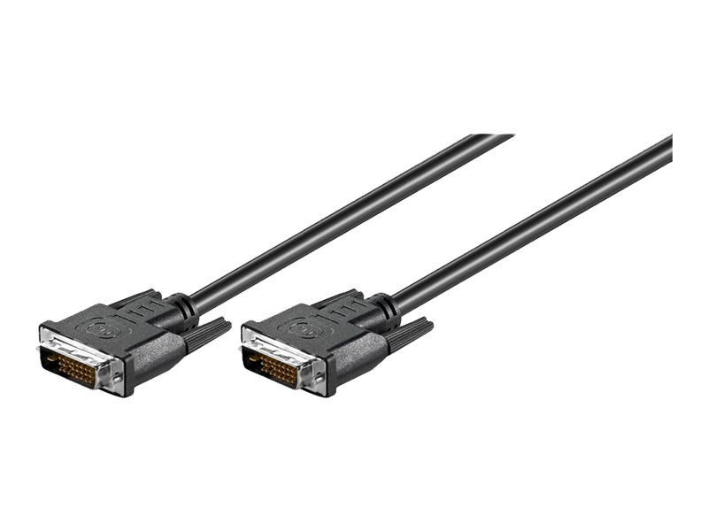 Image GOOBAY DVI Kabel Dual Link 5,0m 24+1 DVI-D bulk
