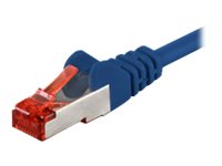 Image GOOBAY Patch-Kabel CAT6  3,0m blau S/FTP