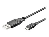 Image GOOBAY USB 2.0 Kabel A/B S/S 1m HiSpeed