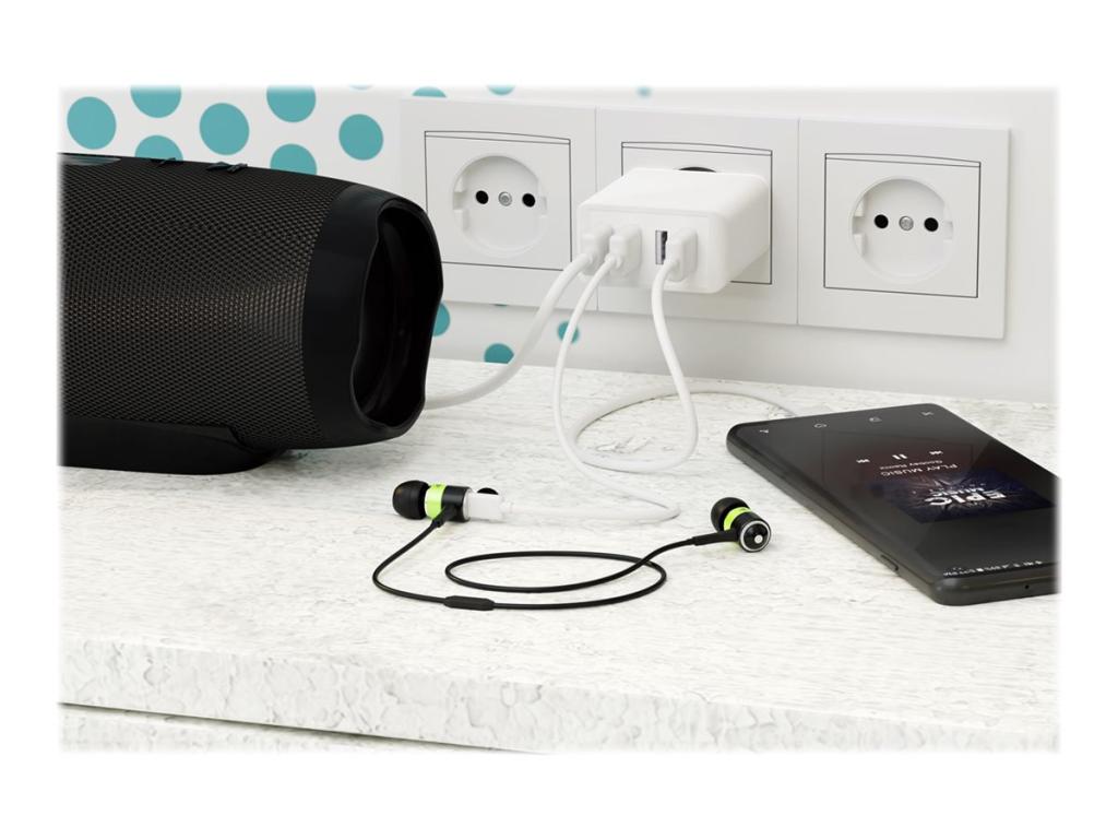 Image GOOBAY USB 4Port 30W/6,0A wh | 44962