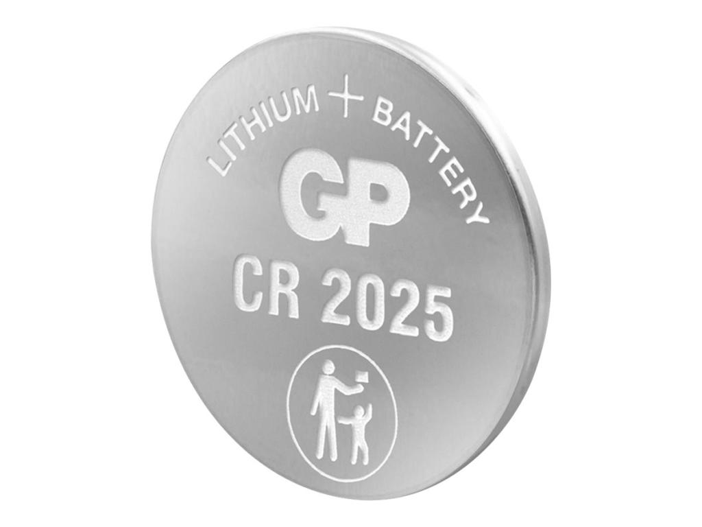 Image GP BATTERIES GPCR2025-2CPU10 Knopfzelle CR 2025 Lithium 3 V 10 St.