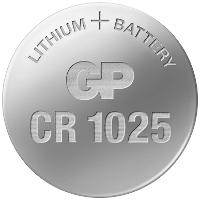 Image GP BATTERY Lithium Knopfzelle 1er Blister CR 1025