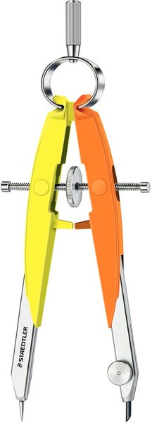 Image Geozirkel Mars Comfort 556 max. Ø d. Kreises 225mm, gelb/orange