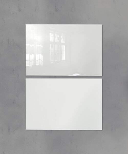 Image Glas-Whiteboard Artverum 1500 x 1000 mm, weiß, inkl. zwei extra-starker