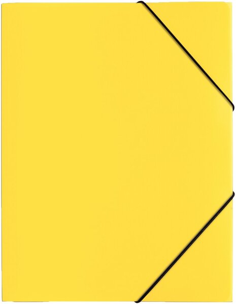 Image Gummizugmappe A4, 3 Klappen, Trend, gelb