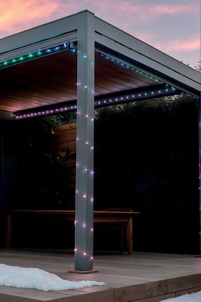 Image LED-Lichterkette RGB,Smart WLAN dimmbar, außen, 10 m, 16 Mio Farben