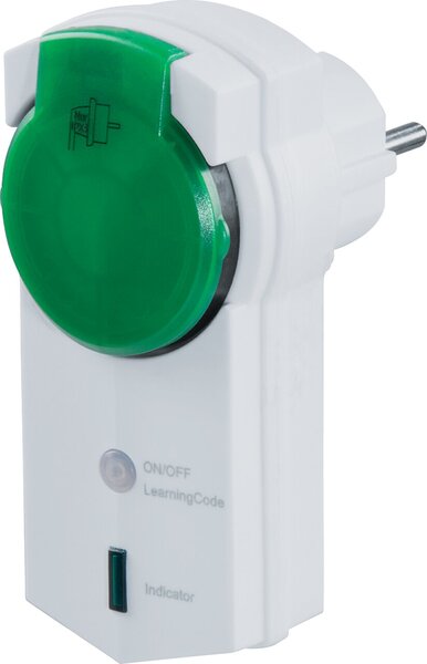 Image Funksteckdose IP44, 30 m Reichweite f. außen, spritzwassergeschützt