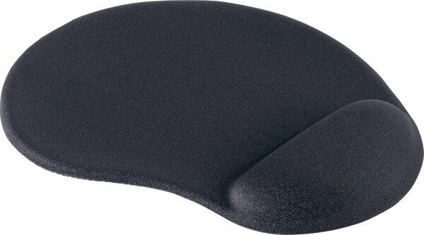 Image hama Mousepad mit Handgelenkauflage Ergonomic Mini schwarz