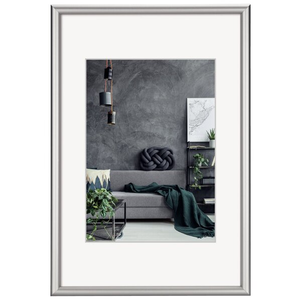 Image Bilderrahmen Detroit, Alu, 70 x 100 cm, silber