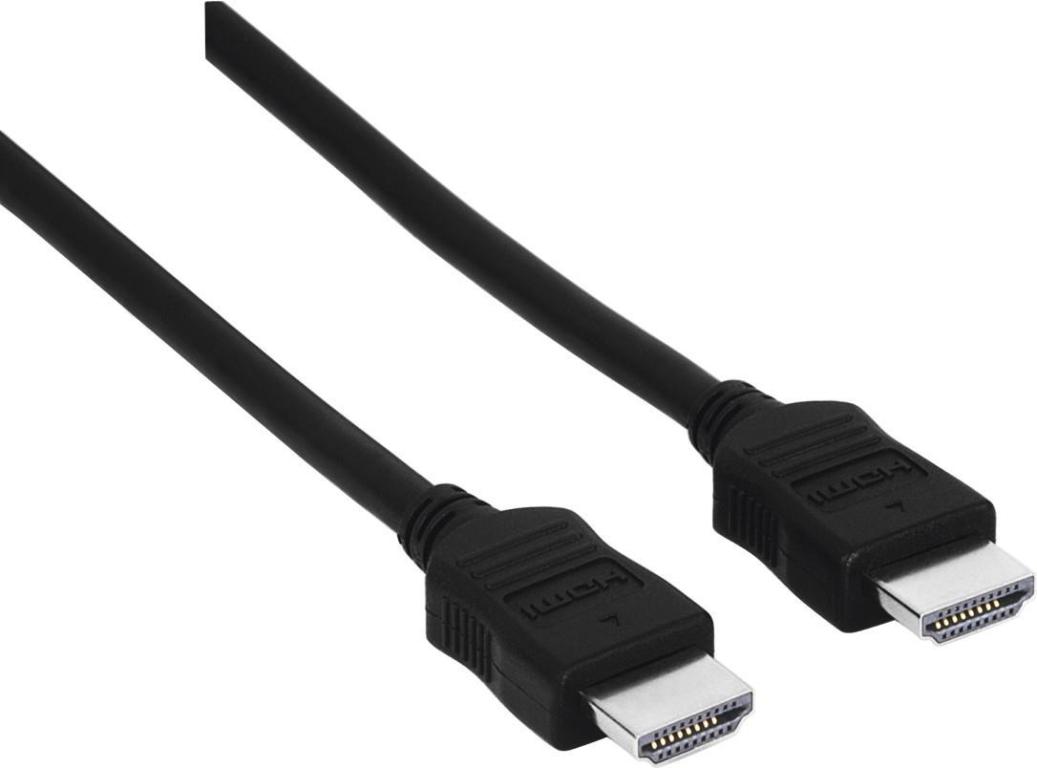 Image HAMA 00205280 HDMI-Kabel 10 m HDMI Typ A (Standard) Schwarz (00205280)