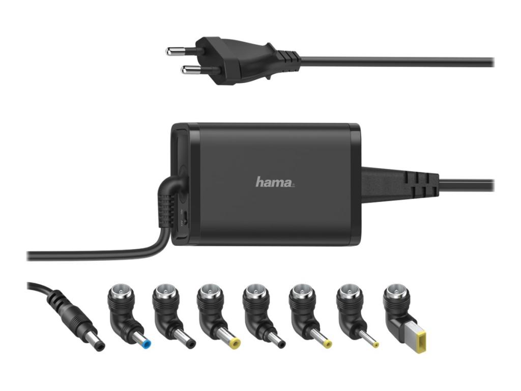Image HAMA Universal Power Supply Unit - Netzteil - Wechselstrom 100-240 V - 65 Watt 