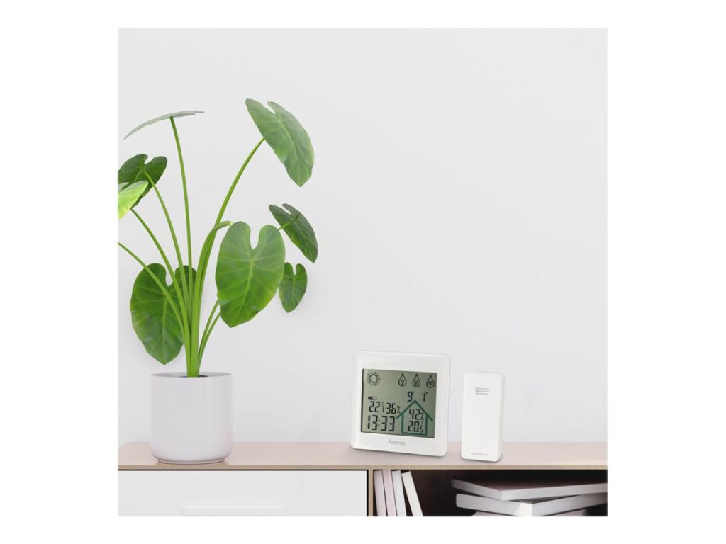 Image HAMA Wetterstation Action, Weiß (00186412)