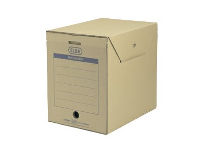 Image HAMELIN ELBA Archiv-Schachtel maxi tric System, naturbraun aus stabiler Wellpap