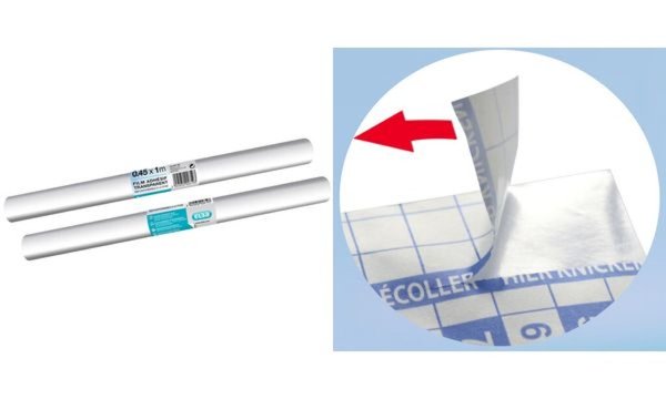 Image HAMELIN ELBA Buchschutzfolie, farblos, selbstklebend, 450 mm x 3 m (00528217 - 