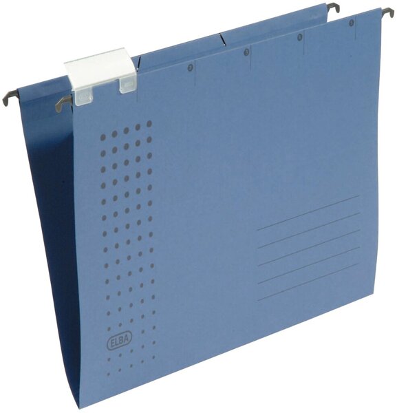 Image HAMELIN ELBA Hängemappe chic ULTIMATE, DIN A4, dunkelblau seitlich offen, aus e