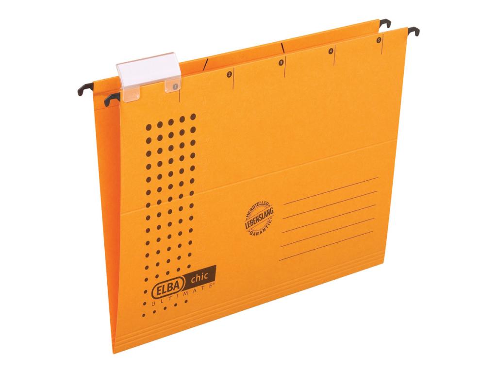 Image HAMELIN ELBA Hängemappe chic, seitlich offen, A4, gelb - für den Markt: D - L -