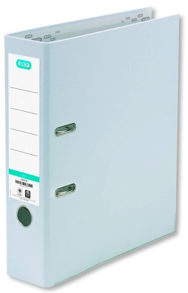 Image HAMELIN ELBA Ordner smart PP-Papier, Rückenbreite: 80 mm, weiß DIN A4, Einband 
