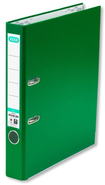 Image HAMELIN ELBA Ordner smart PP-Papier, Rückenbreite: 50 mm, grün DIN A4, Einband 