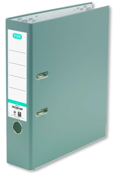 Image HAMELIN ELBA Ordner smart PP-Papier, Rückenbreite: 80 mm, grau DIN A4, Einband 