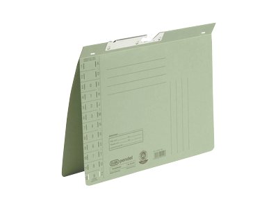 Image HAMELIN ELBA Pendelhefter, DIN A4, Manilakarton, 320 g-qm, grün - für den Markt