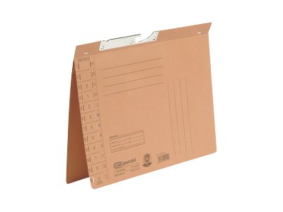 Image HAMELIN ELBA Pendelhefter, DIN A4, Manilakarton, 250 g-qm, orange - für den Mar