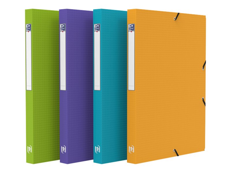 Image HAMELIN ELBA Sammelbox Memphis, Füllhöhe: 25 mm, sortiert DIN A4, aus PP, Stärk