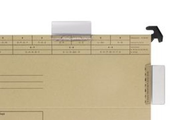 Image HAMELIN ELBA Vollsichtreiter für Einstellmappen, transparent - für den Markt: D
