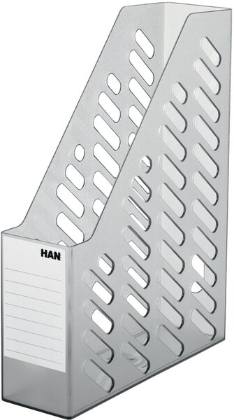 Image Stehsammler BRILLANT, transl.-grau bis DIN A4/C4, Fassungsvermögen: 70 mm