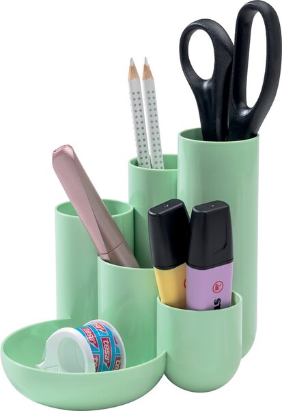 Image HAN Multiköcher CAMPUS, 6 Fächer, Polystyrol, pastellgrün