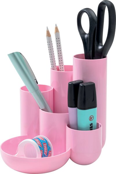 Image HAN Multiköcher CAMPUS, 6 Fächer, Polystyrol, pastellrosa