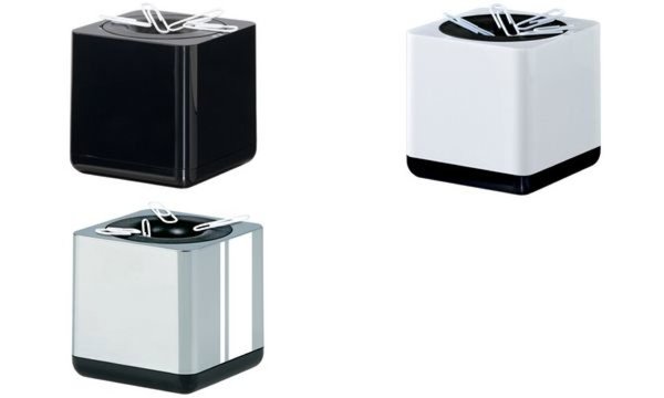 Image HAN Klammernspender i-Line CHROME, Kunststoff,chrome/schwarz (81420168