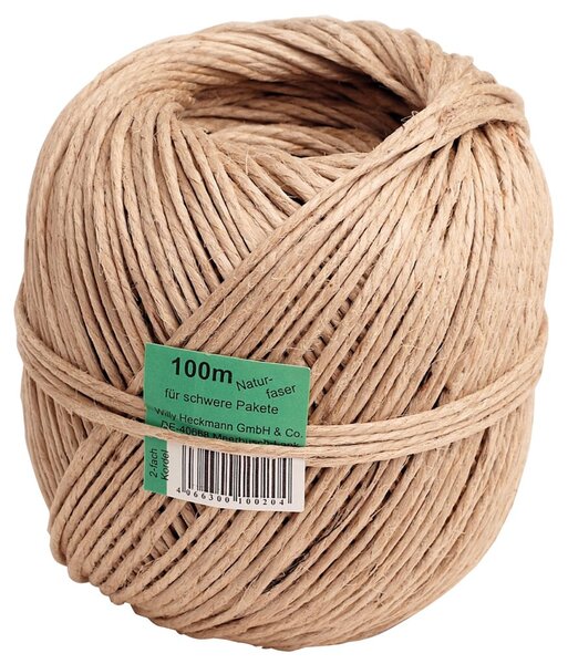 Image Naturfaserkordel stark, 2fach bis 16kg, 100m Lauflänge