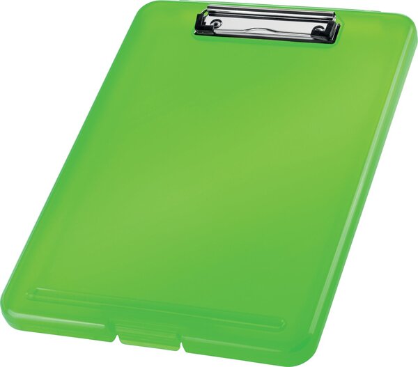 Image helit Klemmbrett mit Aufbewahrungsbox "the clip", A4, grün