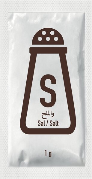 Image HELLMA Salz-Portion, einzeln verpackt, im Karton