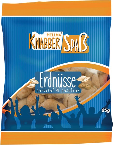 Image HELLMA Erdnüsse, geröstet u gesalzen VIELEN DANK FÜR IHREN AUFTRAG!