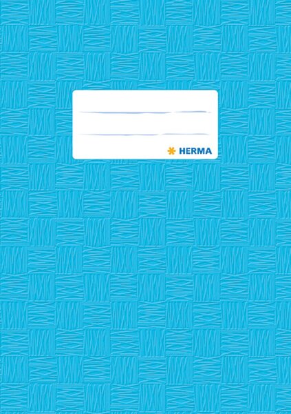 Image Heftschoner Folie A5 hoch hellblau gedeckt