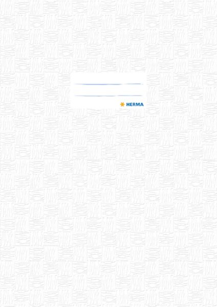 Image Heftschoner Folie A4 hoch weiß gedeckt