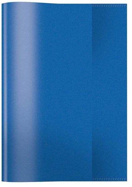 Image Heftschoner Folie transp. A5 dunkelblau hoch