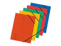 Image HERLITZ Eckspanner easyorga, A4, Colorspankarton, sortiert mit 2 praktischen Gu