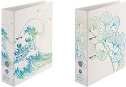 Image HERLITZ Ordner GREENline Welle 8cm A4 | FSC Mix/ Blauer Engel UZ 56