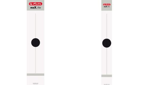 Image HERLITZ Rückensch.F.Hängeord,s50 10St; 1 Pack = 10 St.