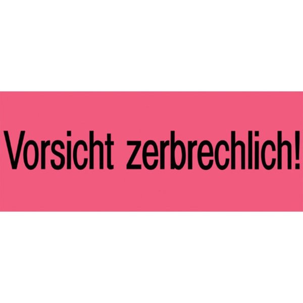 Image HERMA Hinweisetiketten "Vorsicht zerbrechlich!", 39 x 118 mm - für den Markt: D