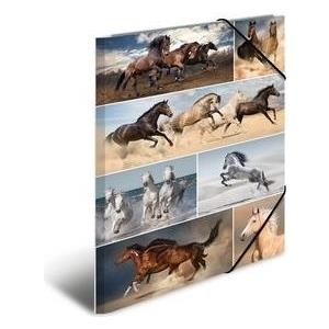 Image HERMA Sammelmappe A3 Pferde Pappe