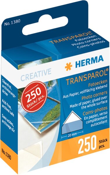 Image HERMA Transparol photo corners dispe