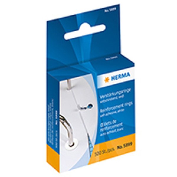 Image HERMA Verstärkungsringe 500x weiss
