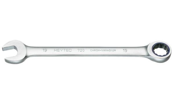 Image HEYTEC Knarren-Ringmaulschlüssel, 1 4 mm, Länge: 190 mm (11650090)