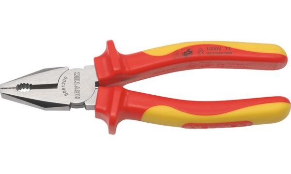 Image HEYTEC VDE Kombinationszange, rot / gelb (11650136)