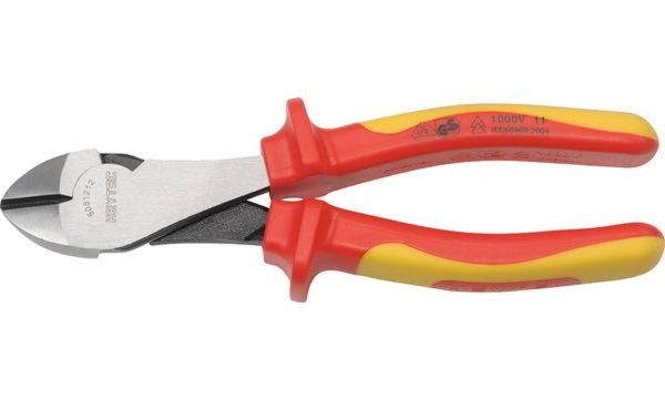Image HEYTEC VDE Seitenschneider, Länge: 180 mm, rot / gelb (11650138)
